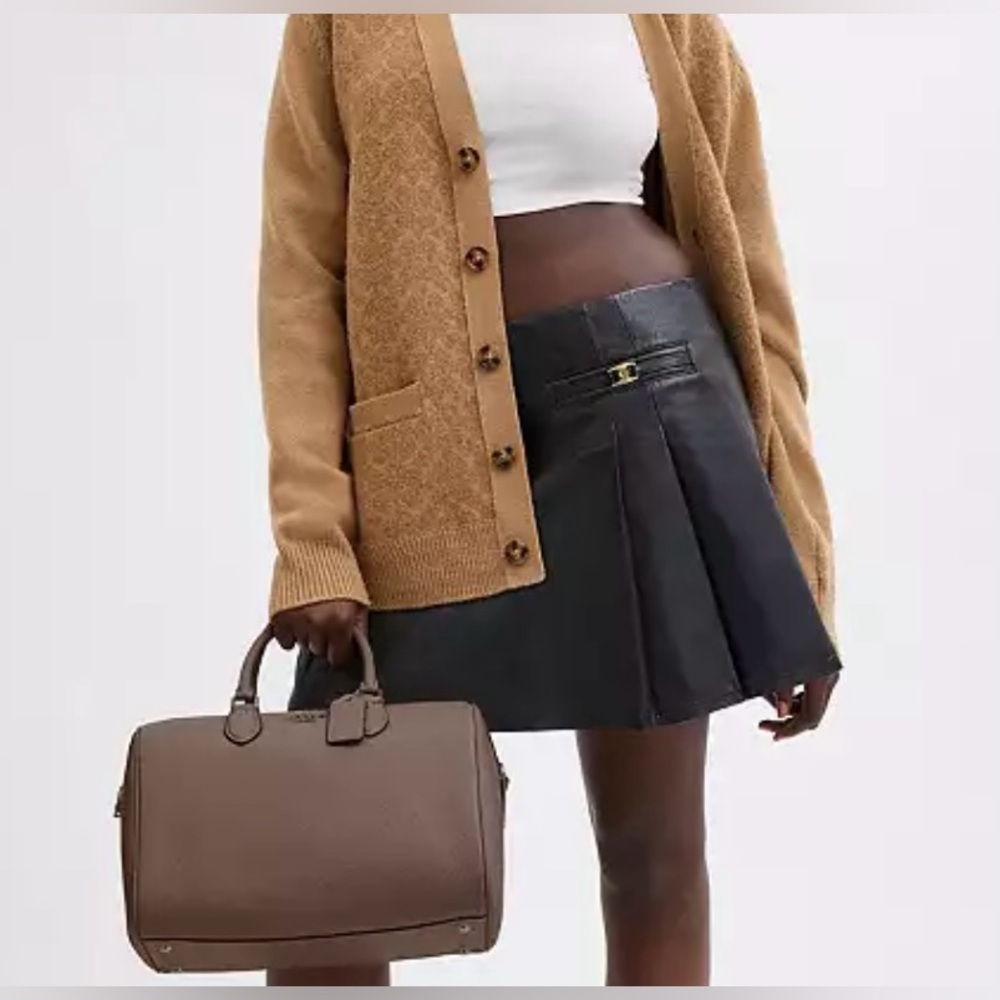 🤎BRAND NEW Coach Rowan Large Satchel Bag soft leather🤎 - Picture 4 of 16
